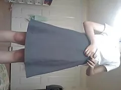 Novia en lencería, hermosos pies y zapatos. Por favor disfruta de su cuerpo