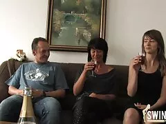 Amante de la polla madura consiguiendo su garganta & amp; cara jodida